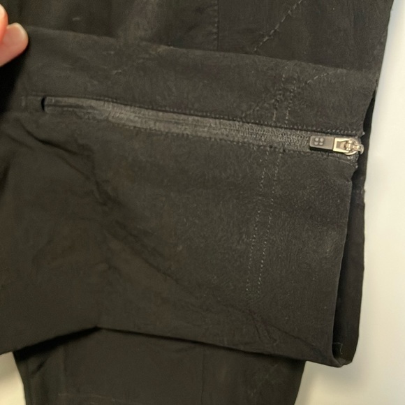 Sweaty Betty Black Zip Ankle Cargo Pockets Jogger Pants - Picture 5 of 9
